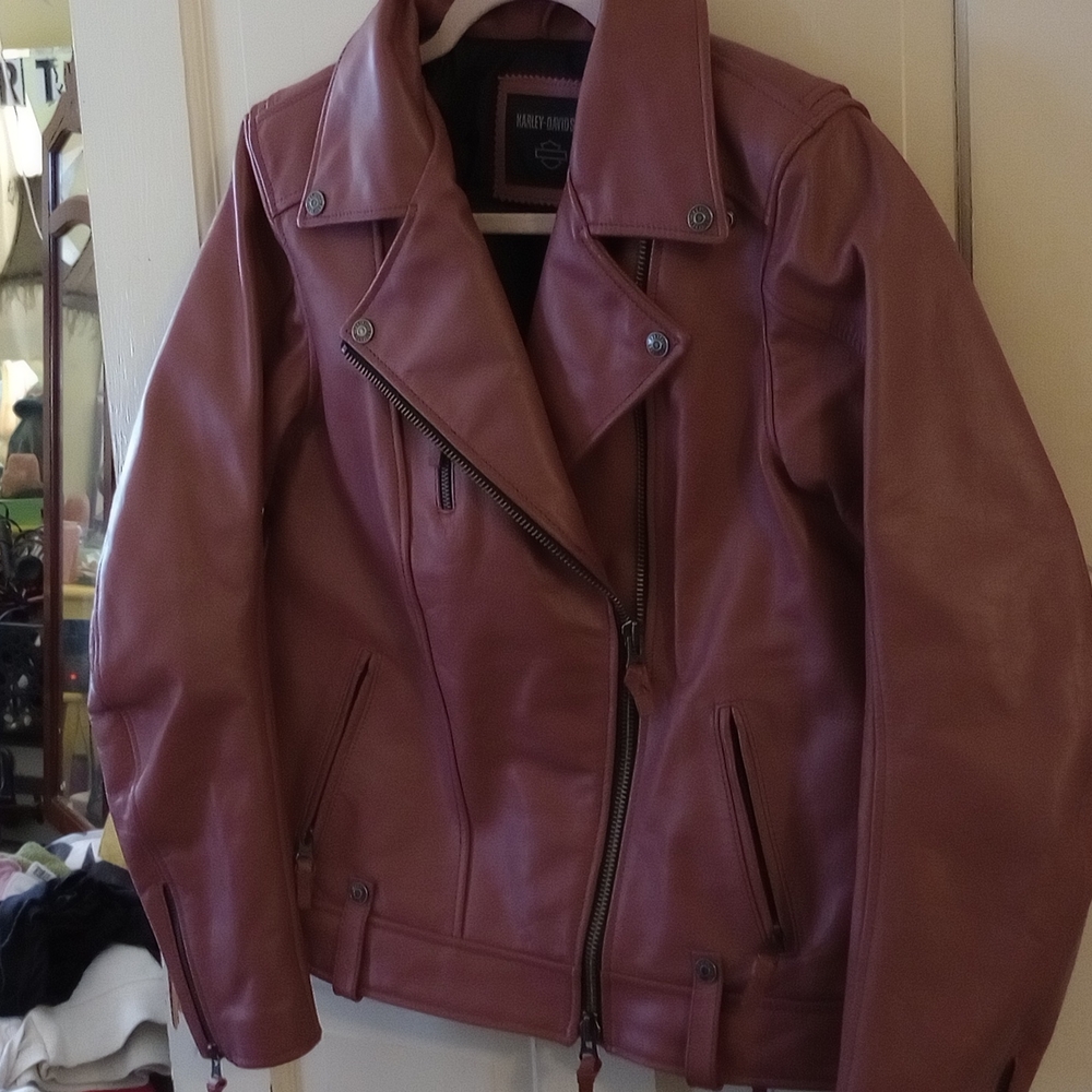 Brand New Harley Davidson Leather Riding Jacket